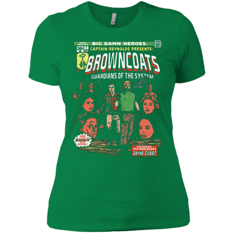 T-Shirts Kelly Green / X-Small Big Damn Heroes Women's Premium T-Shirt