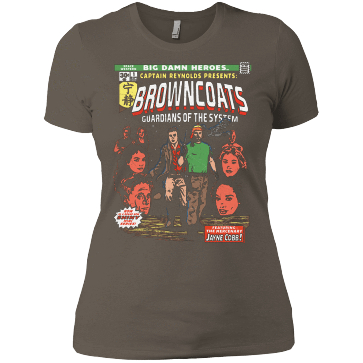 T-Shirts Warm Grey / X-Small Big Damn Heroes Women's Premium T-Shirt