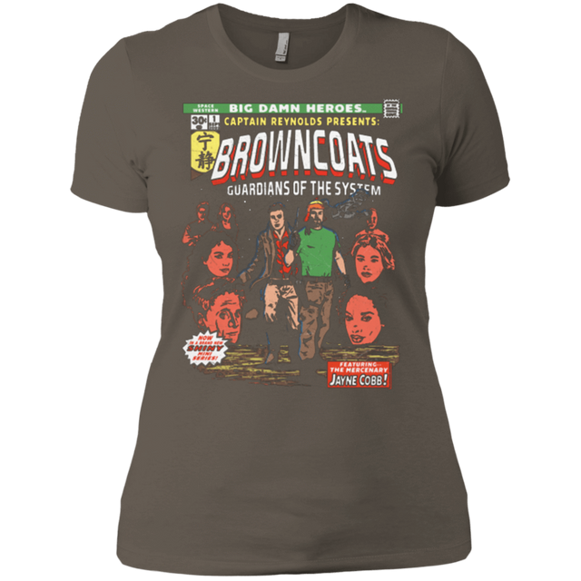 T-Shirts Warm Grey / X-Small Big Damn Heroes Women's Premium T-Shirt