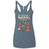 T-Shirts Indigo / X-Small Big Damn Heroes Women's Triblend Racerback Tank