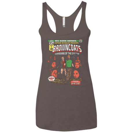 T-Shirts Macchiato / X-Small Big Damn Heroes Women's Triblend Racerback Tank