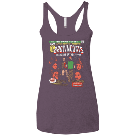 T-Shirts Vintage Purple / X-Small Big Damn Heroes Women's Triblend Racerback Tank