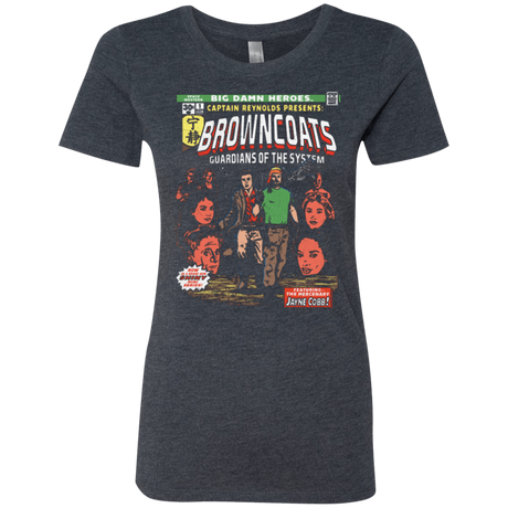 T-Shirts Vintage Navy / Small Big Damn Heroes Women's Triblend T-Shirt