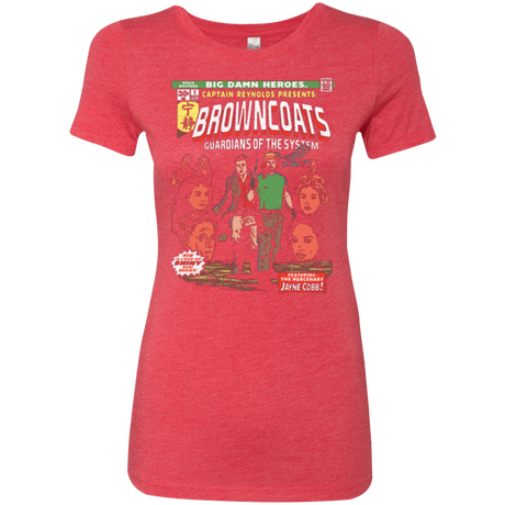 T-Shirts Vintage Red / Small Big Damn Heroes Women's Triblend T-Shirt