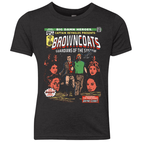 T-Shirts Vintage Black / YXS Big Damn Heroes Youth Triblend T-Shirt