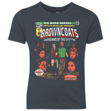 T-Shirts Vintage Navy / YXS Big Damn Heroes Youth Triblend T-Shirt