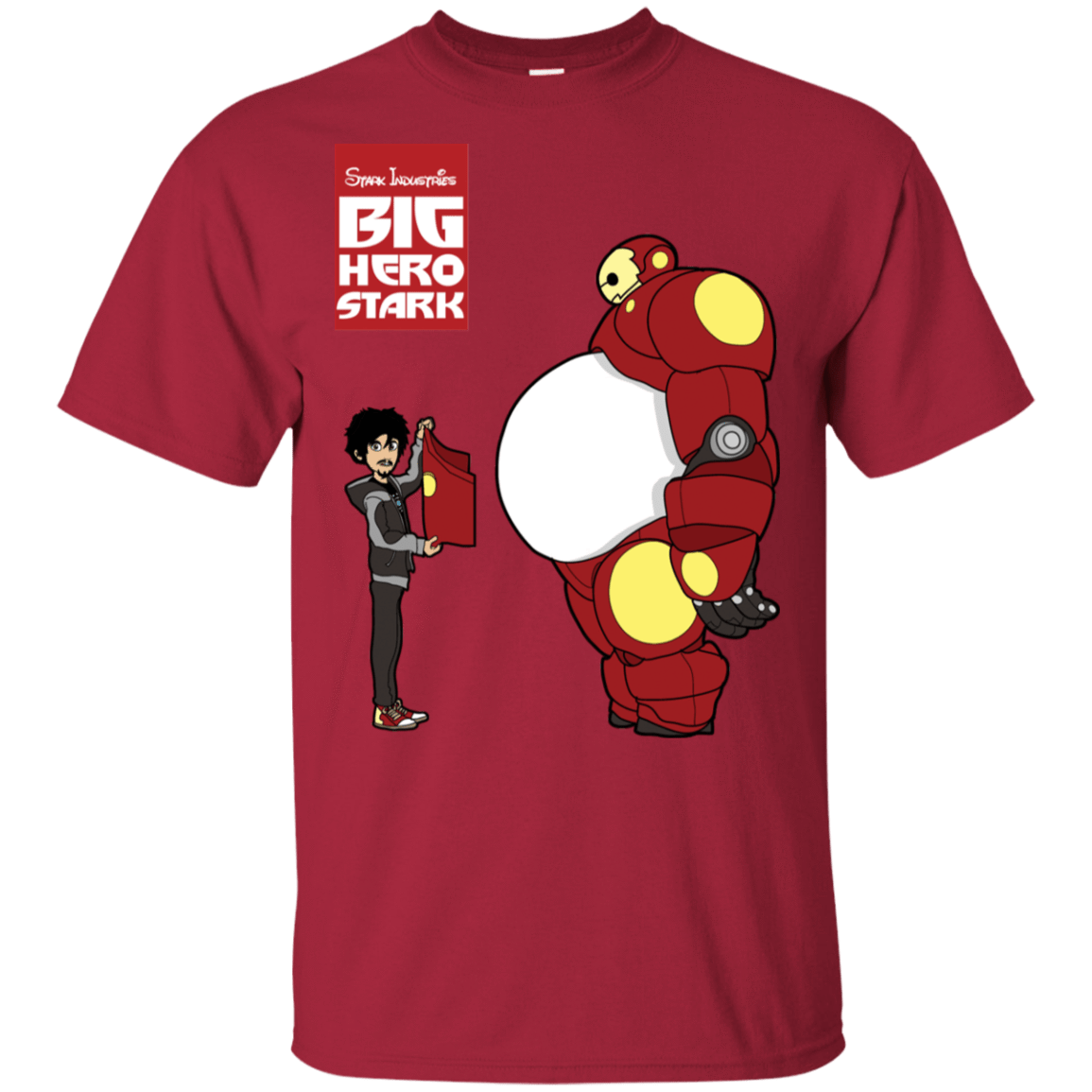 T-Shirts Cardinal / S Big Hero Stark T-Shirt