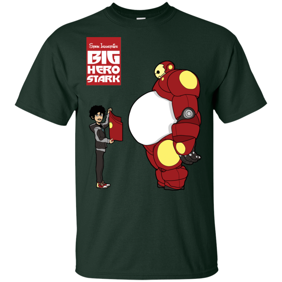 T-Shirts Forest / S Big Hero Stark T-Shirt