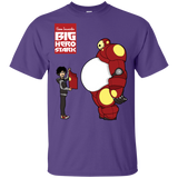 T-Shirts Purple / S Big Hero Stark T-Shirt