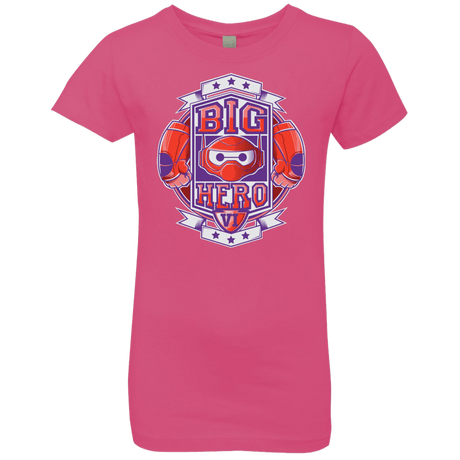 T-Shirts Hot Pink / YXS BIG HERO VI BOXING Girls Premium T-Shirt