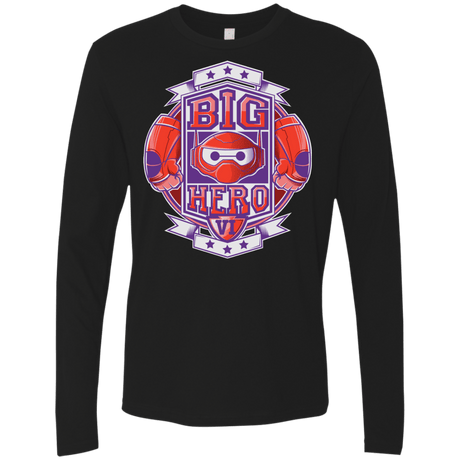 T-Shirts Black / Small BIG HERO VI BOXING Men's Premium Long Sleeve