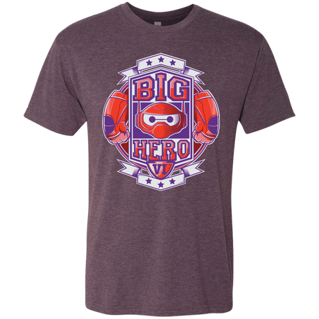 T-Shirts Vintage Purple / Small BIG HERO VI BOXING Men's Triblend T-Shirt