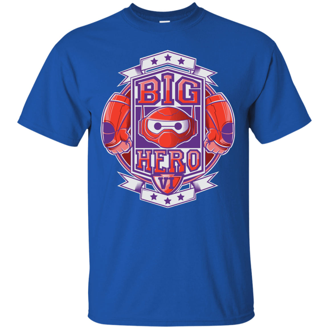 T-Shirts Royal / Small BIG HERO VI BOXING T-Shirt