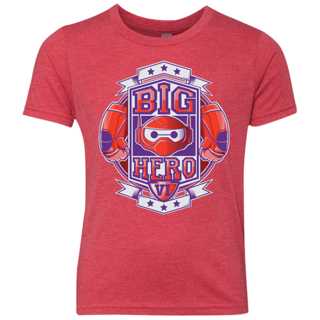 T-Shirts Vintage Red / YXS BIG HERO VI BOXING Youth Triblend T-Shirt