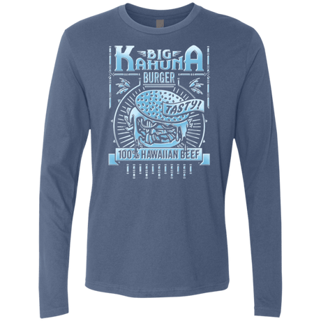 T-Shirts Indigo / Small Big Kahuna Burger Men's Premium Long Sleeve