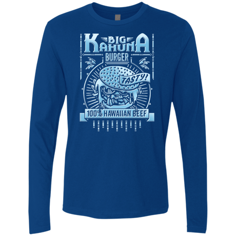 T-Shirts Royal / Small Big Kahuna Burger Men's Premium Long Sleeve