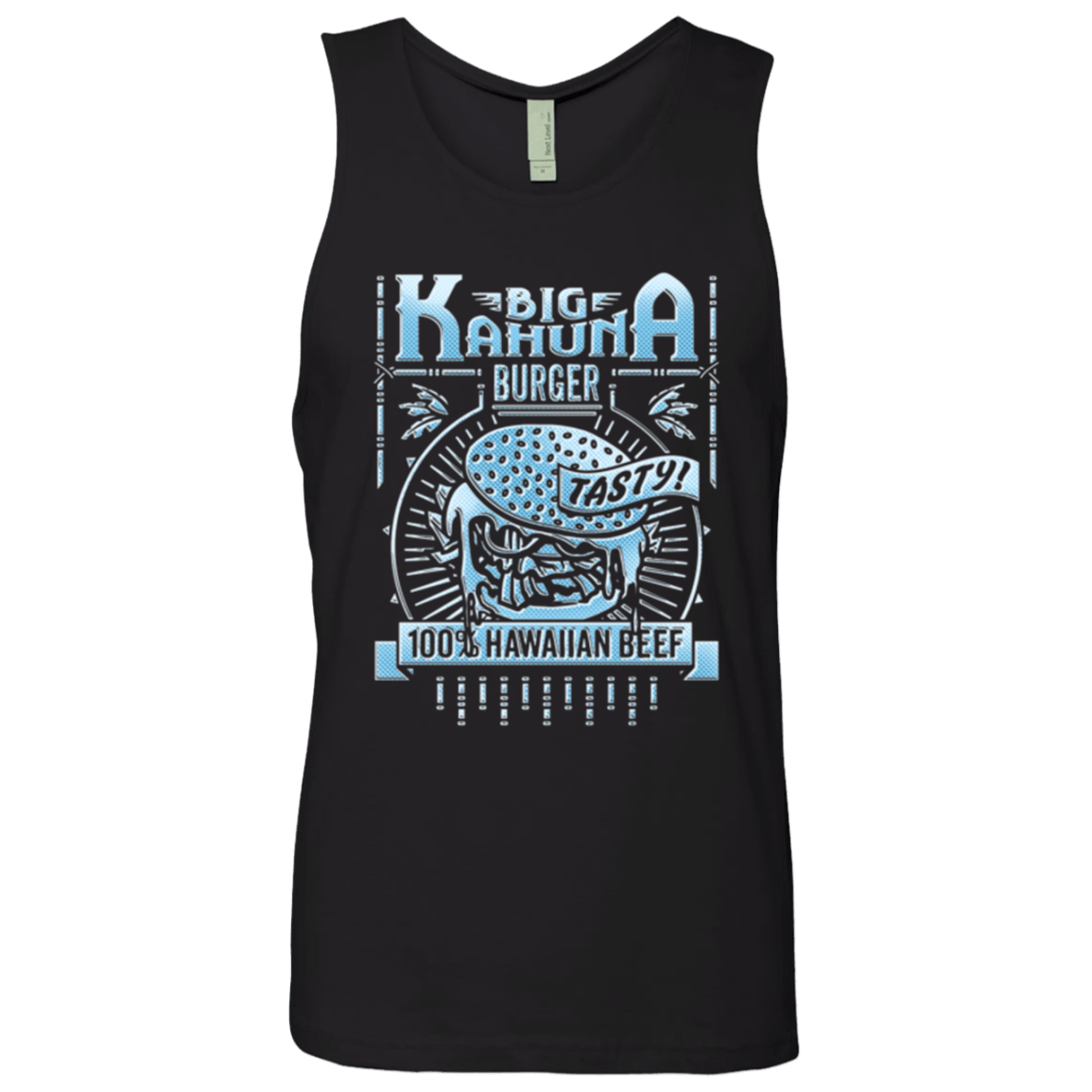 T-Shirts Black / Small Big Kahuna Burger Men's Premium Tank Top