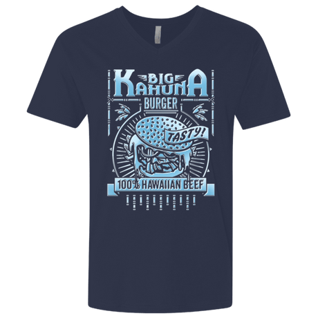 T-Shirts Midnight Navy / X-Small Big Kahuna Burger Men's Premium V-Neck