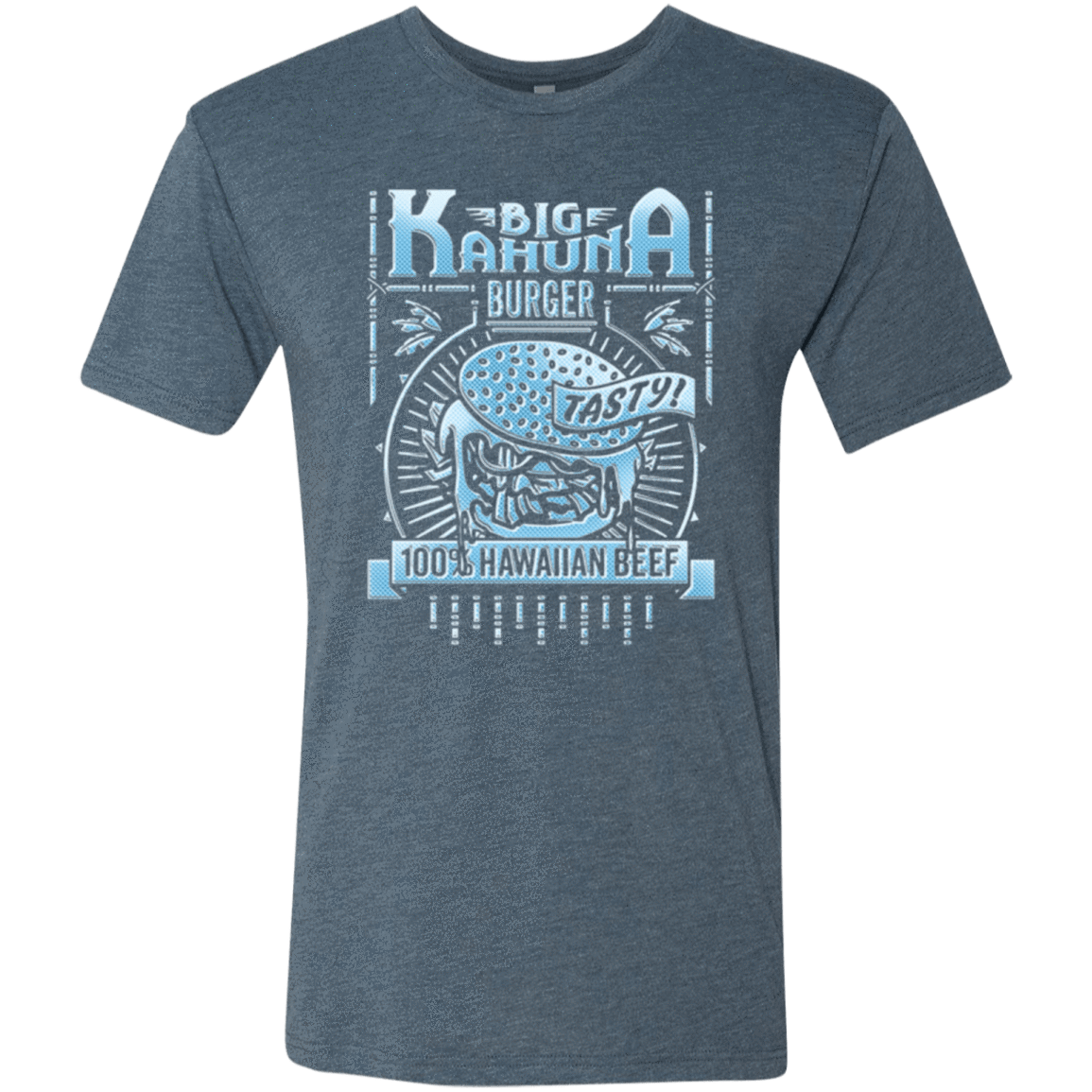 T-Shirts Indigo / Small Big Kahuna Burger Men's Triblend T-Shirt