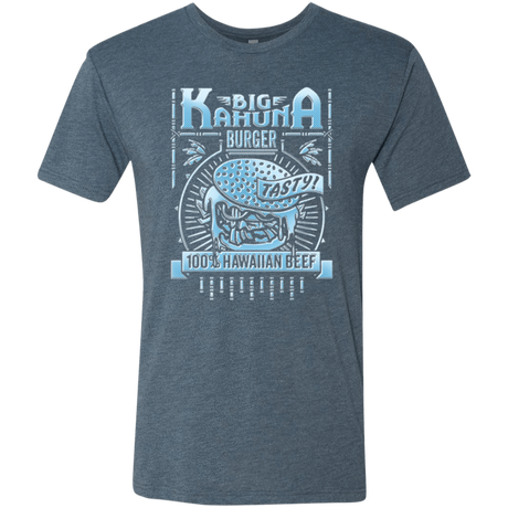 T-Shirts Indigo / Small Big Kahuna Burger Men's Triblend T-Shirt