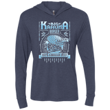 T-Shirts Vintage Navy / X-Small Big Kahuna Burger Triblend Long Sleeve Hoodie Tee