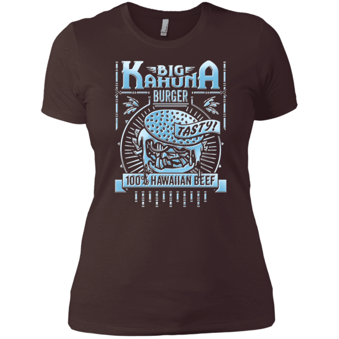 T-Shirts Dark Chocolate / X-Small Big Kahuna Burger Women's Premium T-Shirt