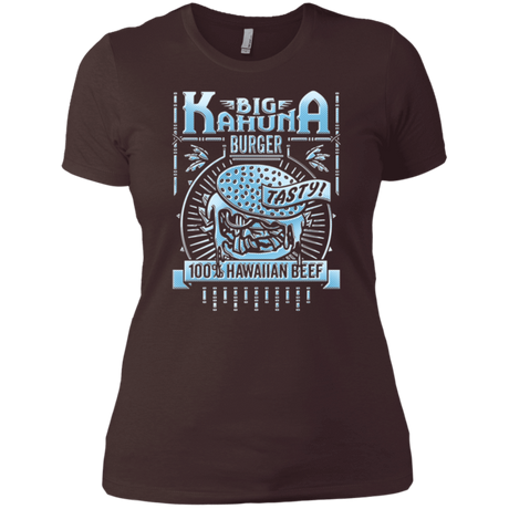 T-Shirts Dark Chocolate / X-Small Big Kahuna Burger Women's Premium T-Shirt