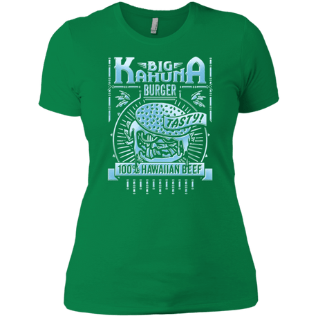 T-Shirts Kelly Green / X-Small Big Kahuna Burger Women's Premium T-Shirt