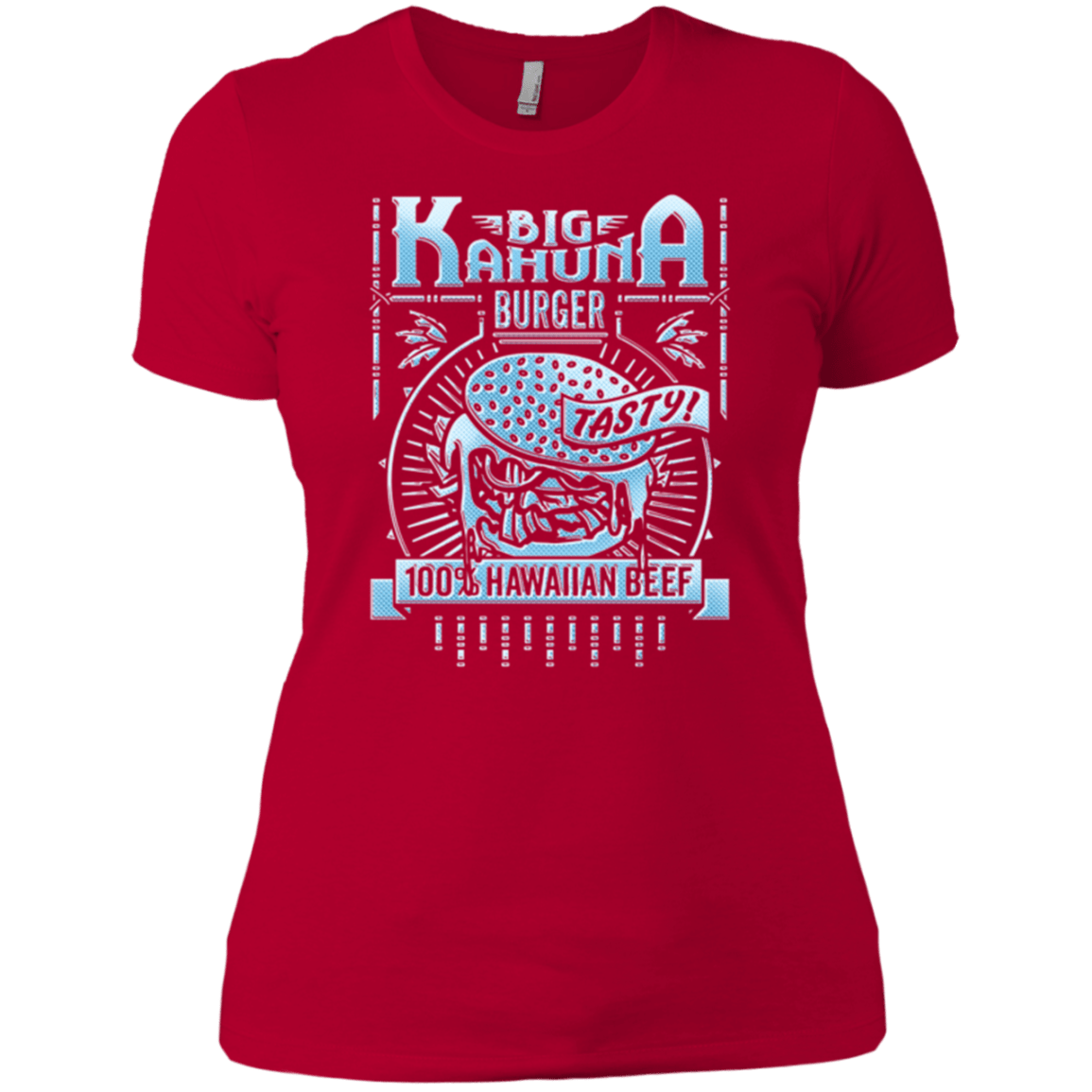 T-Shirts Red / X-Small Big Kahuna Burger Women's Premium T-Shirt
