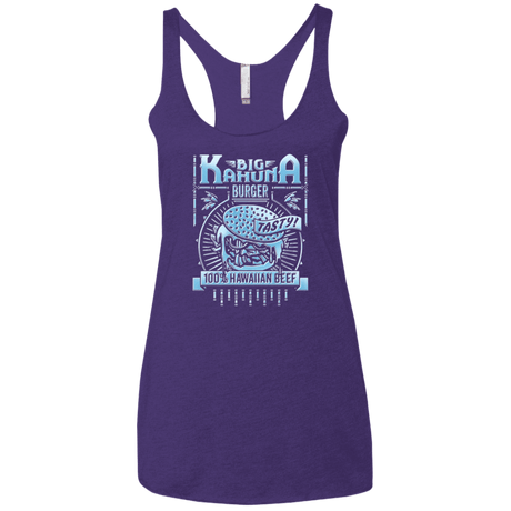 T-Shirts Purple / X-Small Big Kahuna Burger Women's Triblend Racerback Tank