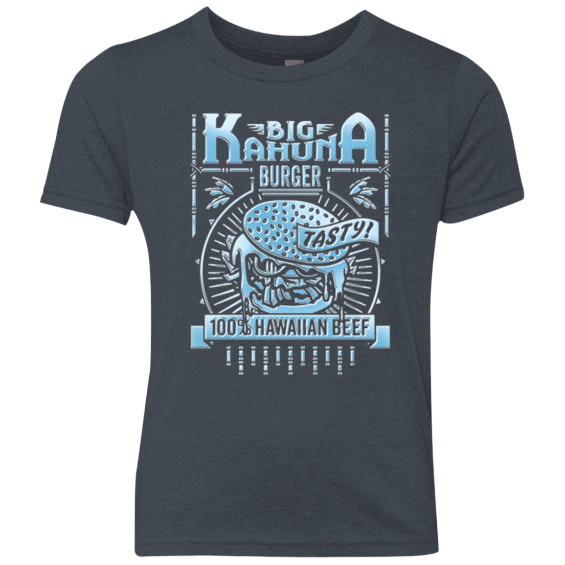 T-Shirts Vintage Navy / YXS Big Kahuna Burger Youth Triblend T-Shirt