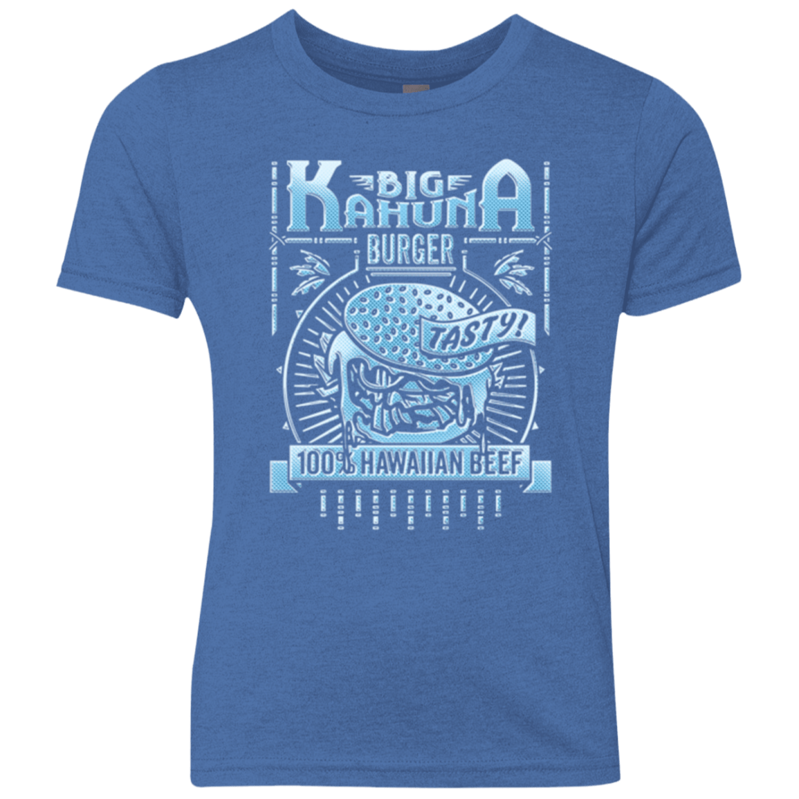 T-Shirts Vintage Royal / YXS Big Kahuna Burger Youth Triblend T-Shirt
