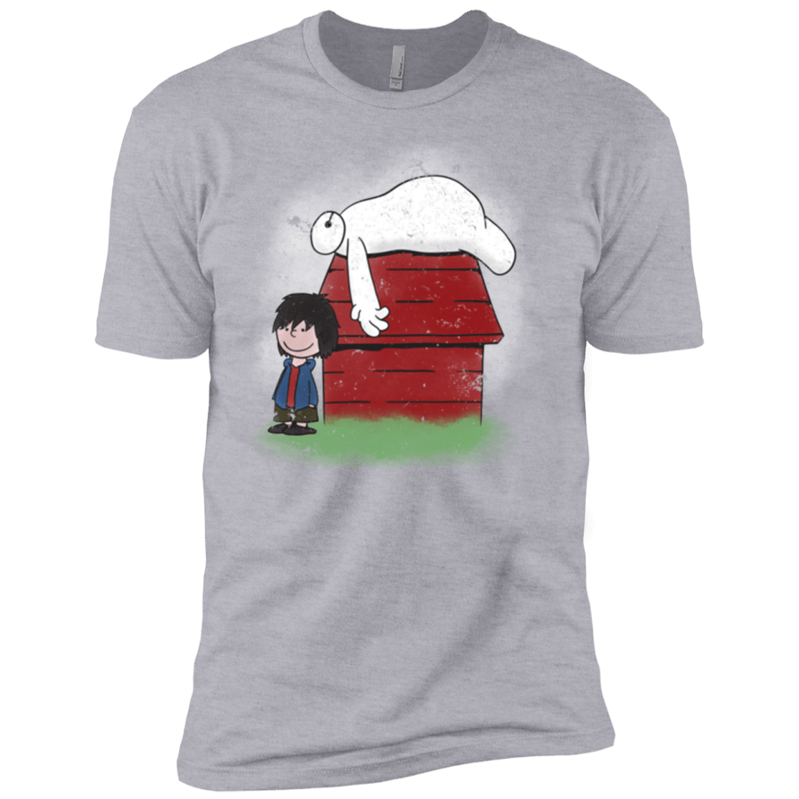 T-Shirts Heather Grey / YXS Big Peanut 6 Boys Premium T-Shirt