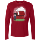 T-Shirts Cardinal / Small Big Peanut 6 Men's Premium Long Sleeve