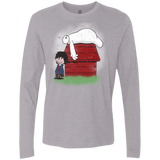 T-Shirts Heather Grey / Small Big Peanut 6 Men's Premium Long Sleeve