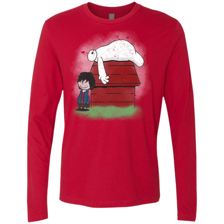 T-Shirts Red / Small Big Peanut 6 Men's Premium Long Sleeve