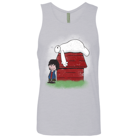 T-Shirts Heather Grey / Small Big Peanut 6 Men's Premium Tank Top