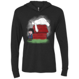 T-Shirts Vintage Black / X-Small Big Peanut 6 Triblend Long Sleeve Hoodie Tee