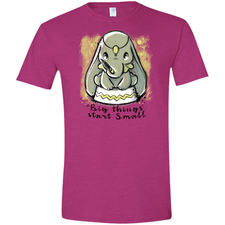 T-Shirts Antique Heliconia / S Big Things Men's Semi-Fitted Softstyle