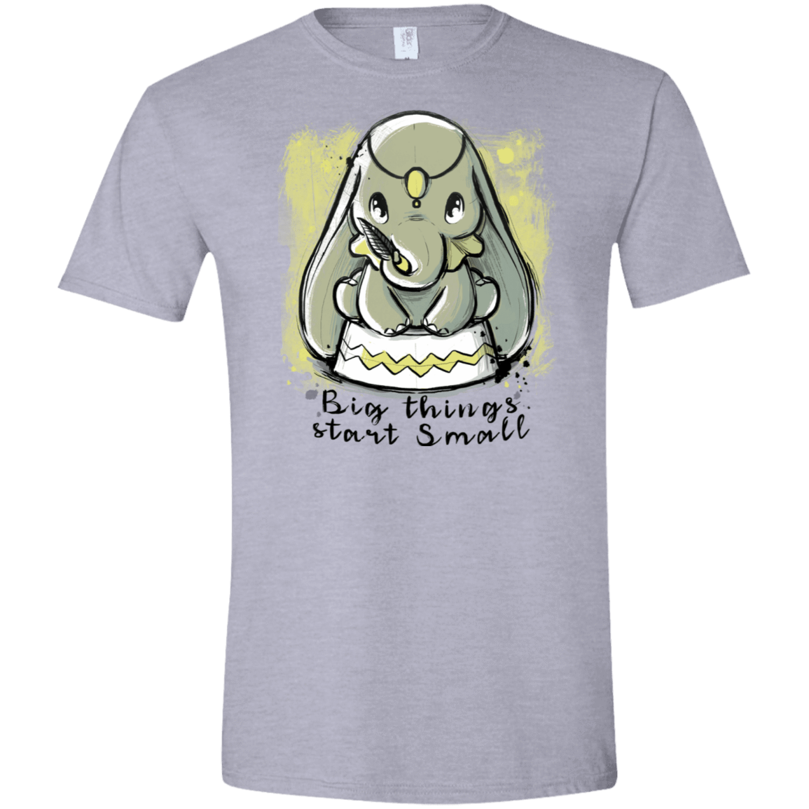 T-Shirts Sport Grey / X-Small Big Things Men's Semi-Fitted Softstyle