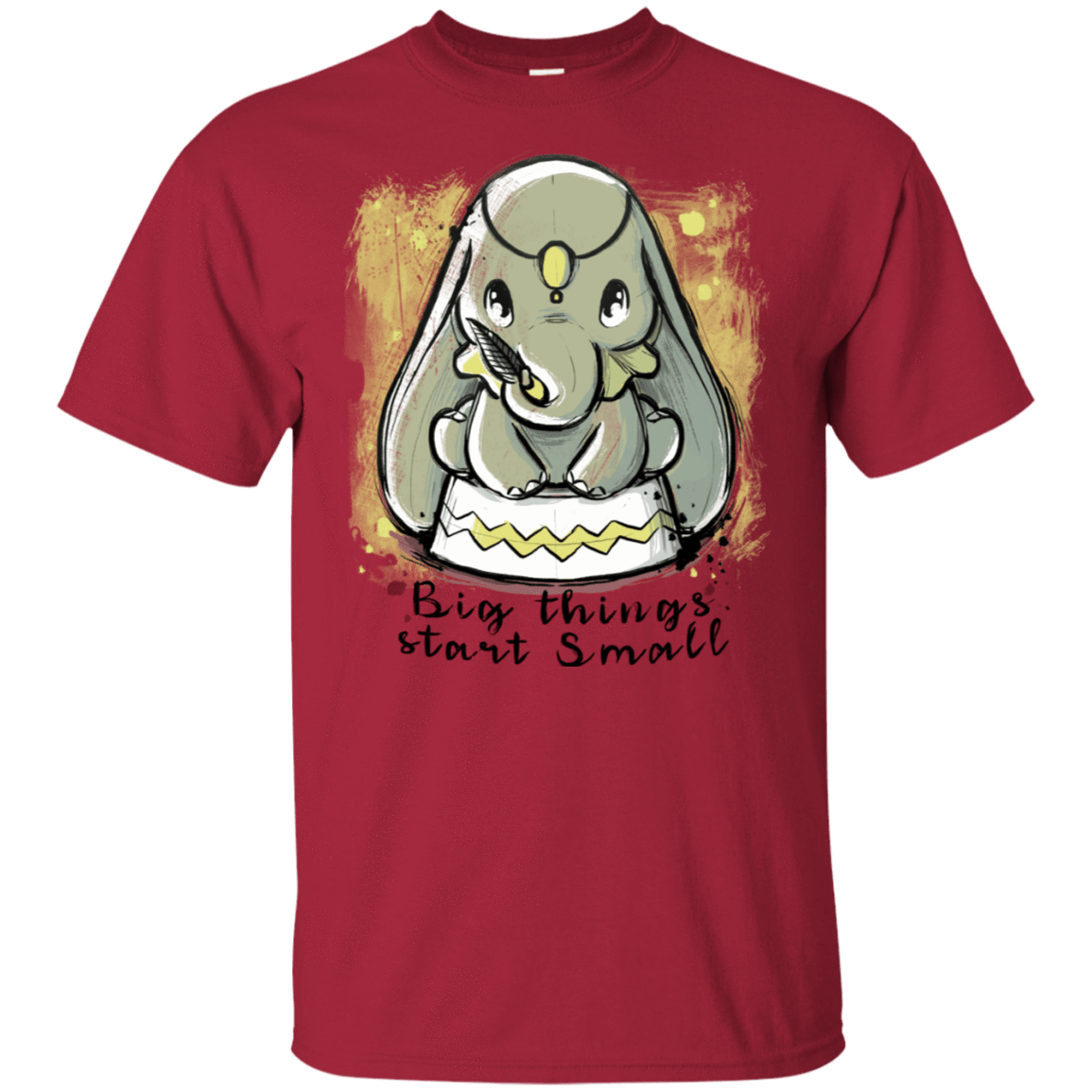 T-Shirts Cardinal / S Big Things T-Shirt