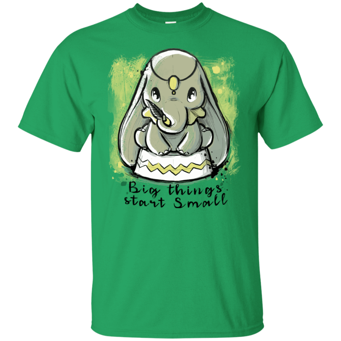 T-Shirts Irish Green / S Big Things T-Shirt