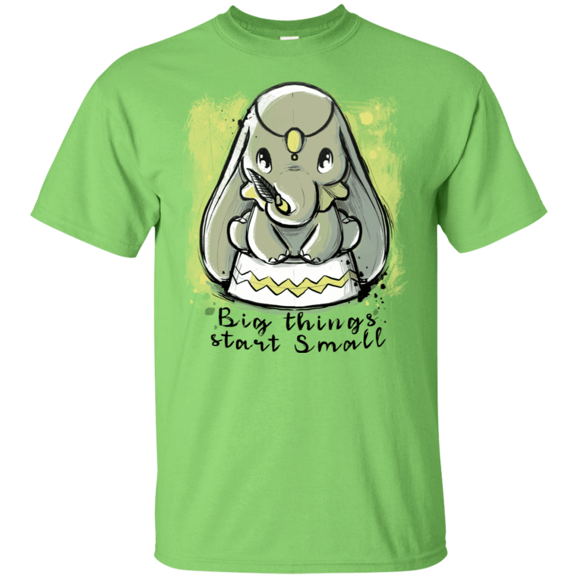 T-Shirts Lime / S Big Things T-Shirt