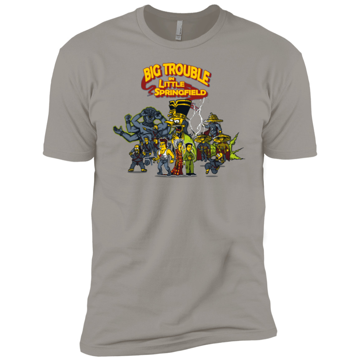 T-Shirts Light Grey / YXS Big Trouble Boys Premium T-Shirt