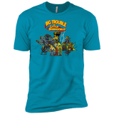 T-Shirts Turquoise / YXS Big Trouble Boys Premium T-Shirt