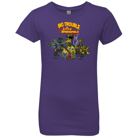 T-Shirts Purple Rush / YXS Big Trouble Girls Premium T-Shirt