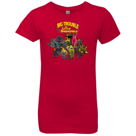 T-Shirts Red / YXS Big Trouble Girls Premium T-Shirt