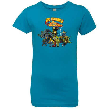 T-Shirts Turquoise / YXS Big Trouble Girls Premium T-Shirt