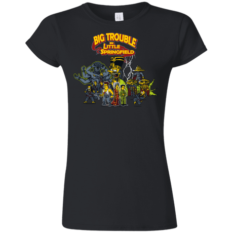 T-Shirts Black / S Big Trouble Junior Slimmer-Fit T-Shirt