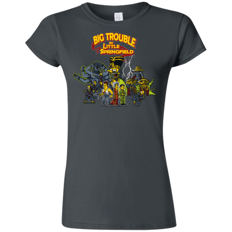 T-Shirts Charcoal / S Big Trouble Junior Slimmer-Fit T-Shirt